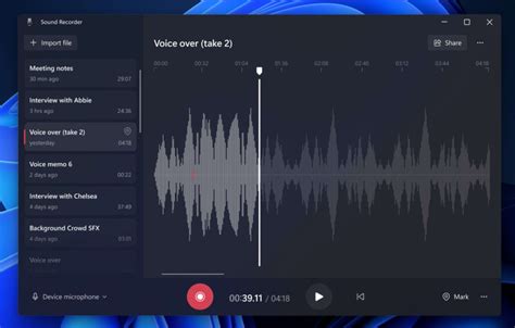 MP3 Voice Recorder (Windows) software credits, cast, crew of song